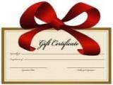 Gift Certificates available